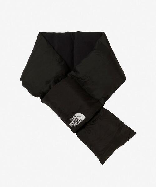 THE NORTH FACE（ザノースフェイス）の「THE NORTH FACE　Nuptse Muffler（マフラー・メンズ・グレー/ベージュ系その他/ブラック・ONE SIZE）」の4枚目の写真