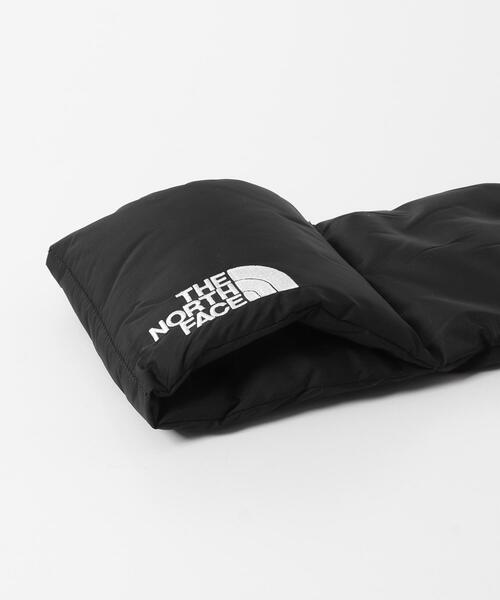 THE NORTH FACE（ザノースフェイス）の「THE NORTH FACE　Nuptse Muffler（マフラー・メンズ・グレー/ベージュ系その他/ブラック・ONE SIZE）」の5枚目の写真