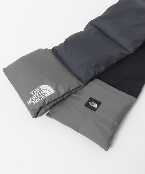 THE NORTH FACE（ザノースフェイス）の「THE NORTH FACE　Nuptse Muffler（マフラー・メンズ・グレー/ベージュ系その他/ブラック・ONE SIZE）」の10枚目の写真