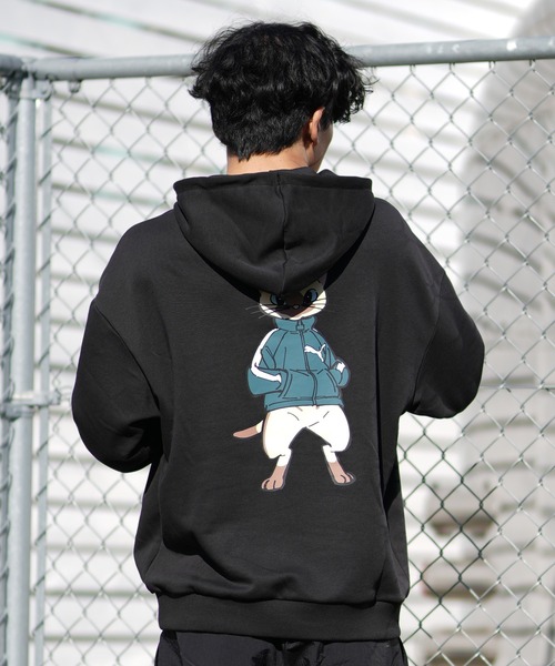 PUMA（プーマ）の「PUMA/プーマ プルオーバー パーカー モンスターハンターワイルズ コラボレーション 636483/637017（パーカー・メンズ・ブラック/グレー・L/M/S/XL）」の12枚目の写真