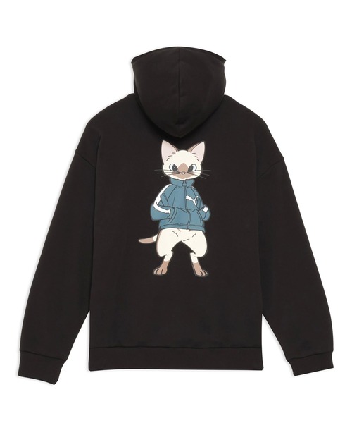 PUMA（プーマ）の「PUMA/プーマ プルオーバー パーカー モンスターハンターワイルズ コラボレーション 636483/637017（パーカー・メンズ・ブラック/グレー・L/M/S/XL）」の6枚目の写真