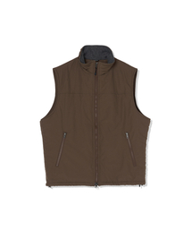 BRUMAN（ブルーマン）の「Fleece Lined Thinsulate Vest (Brown)（ダウンベスト）」