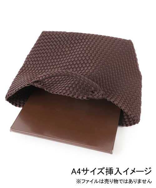 journal standard L'essage（ジャーナルスタンダードレサージュ）の「《追加》【NAGHEDI/ナゲディ】ST BARTHS MEDIUM TOTE：トートバッグ（トートバッグ・レディース・ブラウン/ベージュ・FREE）」の18枚目の写真