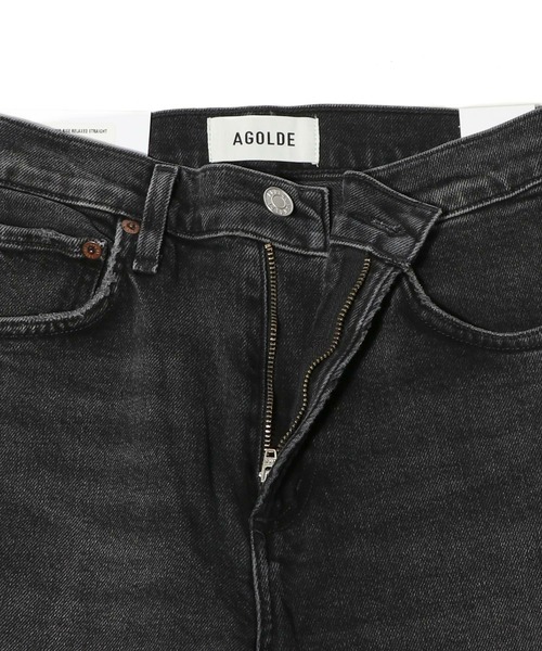 AGOLDE(エーゴールドイー)の「AGOLDE / HARPER ストレートデニム(デニムパンツ・レディース・ブラック・23/24/25)」の3枚目の写真