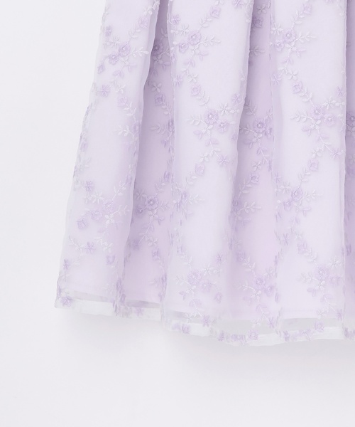 フォーマル】レースOP+ノーカラーJKセット（スーツセット）｜petit