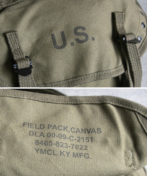 ８(eight)（エイト）の「M1961 コンバットバッグ（ショルダーバッグ・メンズ・オリーブ・FREE）」の7枚目の写真