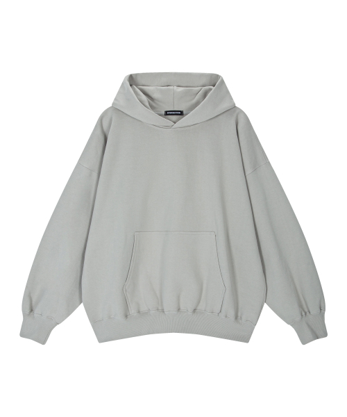 Oversize Heavy Crop Fhood Sweatshirt — толстовка оверсайз с капюшоном [Beige]