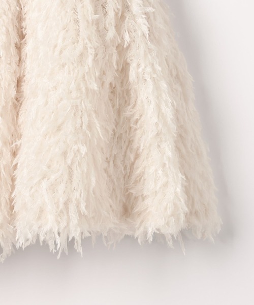 Heather(ヘザー)の「シャギーペプラムキャミ 647240(キャミソール・レディース・グレー/ブラック/アイボリー・FREE)」の19枚目の写真