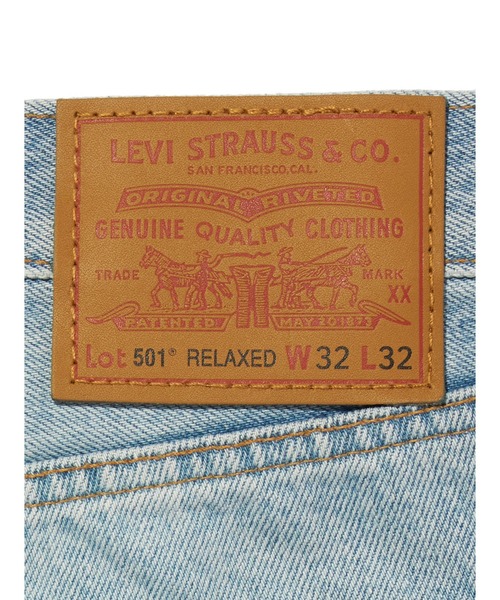 Levi's(リーバイス)の「Levi's/リーバイス 501(R) RELAXED ジーンズ(デニムパンツ・メンズ・ダークインディゴブルー/ライトインディゴブルー/ブラック・W36 L32/W34 L32/W33 L32/W32 L32/W31 L32/W30 L32/W29 L32/W28 L32)」の12枚目の写真