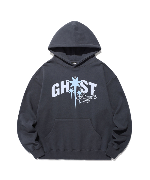 NICE GHOST CLUB(ナイスゴーストクラブ)の「GHOST ANGELS HOODIE_CHARCOAL(NG2FSUM406A)(パーカー・レディース・その他・S/M/L)」の1枚目の写真