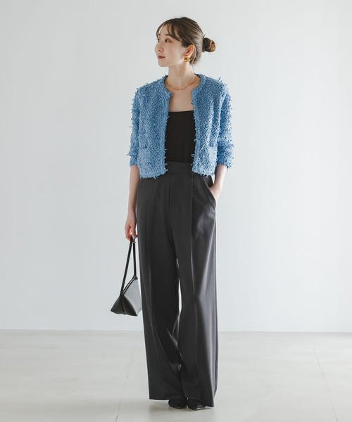 Noble（ノーブル）の「Venit/ヴェニット TAPE YARN KNIT JACKET