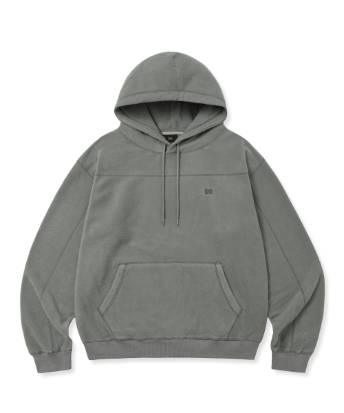 BROWNBREATH（ブラウンブレス）の「STITCH FLEECE HOODIE - GREY（パーカー・レディース・その他・S）」の2枚目の写真