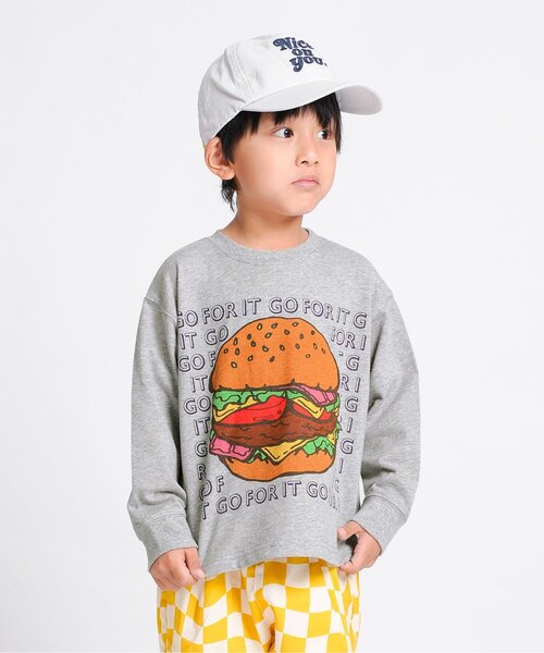 F.O.KIDS（エフオーキッズ）の「カラバリグラフィックTシャツ_ジュニア対応（Tシャツ/カットソー・キッズ・オフホワイト/グレー/イエロー/パープル/オレンジ/ブラック・160/150/140/130/120/110/100/90/80）」の3枚目の写真