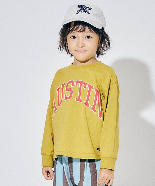 F.O.KIDS（エフオーキッズ）の「カラバリグラフィックTシャツ_ジュニア対応（Tシャツ/カットソー・キッズ・オフホワイト/グレー/イエロー/パープル/オレンジ/ブラック・160/150/140/130/120/110/100/90/80）」の5枚目の写真