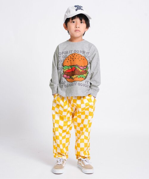 F.O.KIDS（エフオーキッズ）の「カラバリグラフィックTシャツ_ジュニア対応（Tシャツ/カットソー・キッズ・オフホワイト/グレー/イエロー/パープル/オレンジ/ブラック・160/150/140/130/120/110/100/90/80）」の14枚目の写真