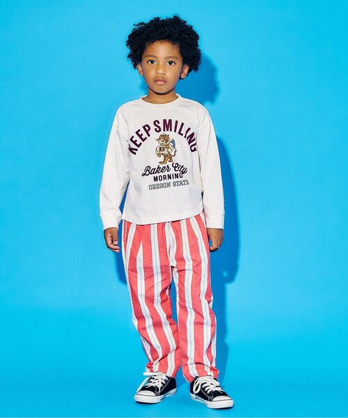 F.O.KIDS（エフオーキッズ）の「カラバリグラフィックTシャツ_ジュニア対応（Tシャツ/カットソー・キッズ・オフホワイト/グレー/イエロー/パープル/オレンジ/ブラック・160/150/140/130/120/110/100/90/80）」の9枚目の写真