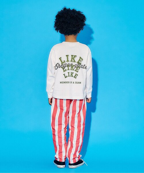 F.O.KIDS（エフオーキッズ）の「カラバリグラフィックTシャツ_ジュニア対応（Tシャツ/カットソー・キッズ・オフホワイト/グレー/イエロー/パープル/オレンジ/ブラック・160/150/140/130/120/110/100/90/80）」の10枚目の写真