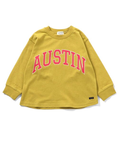 F.O.KIDS（エフオーキッズ）の「カラバリグラフィックTシャツ_ジュニア対応（Tシャツ/カットソー・キッズ・オフホワイト/グレー/イエロー/パープル/オレンジ/ブラック・160/150/140/130/120/110/100/90/80）」の20枚目の写真