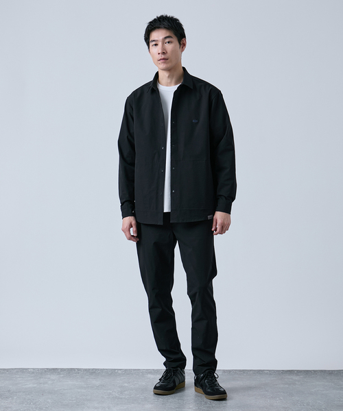 B.C STOCK(ベーセーストック)の「C.H.G プルオンスリムパンツ(スラックス・メンズ・チャコールグレー/ブラック・LARGE/MEDIUM)」の4枚目の写真