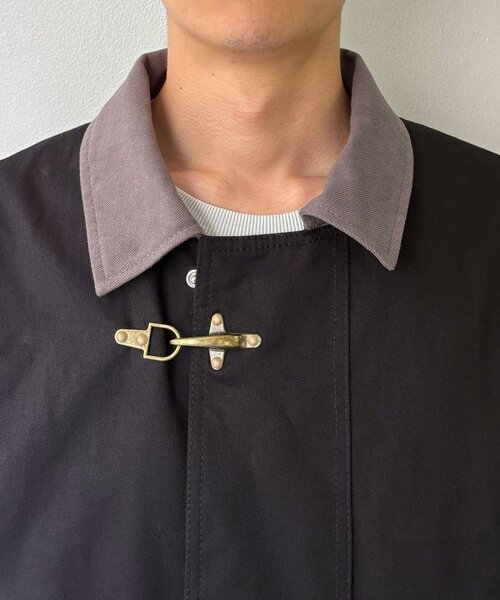 CIAOPANIC（チャオパニック）の「ファイヤーマンワークジャケット（ブルゾン・レディース・ネイビー/ホワイト/ブラック・MEDIUM/LARGE）」の12枚目の写真