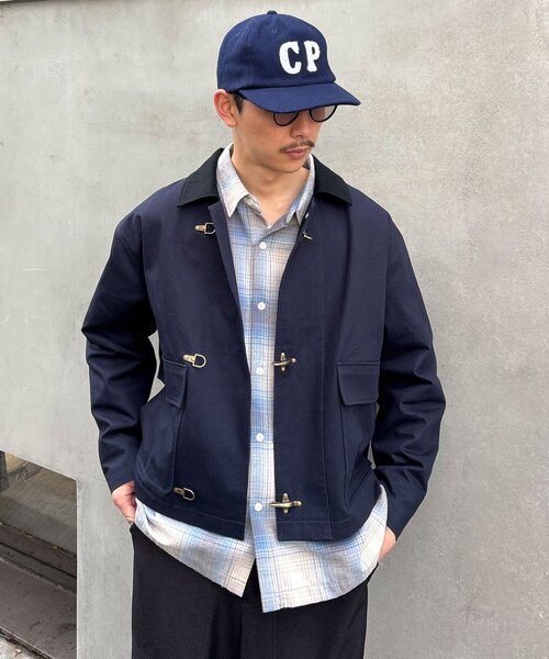 CIAOPANIC（チャオパニック）の「ファイヤーマンワークジャケット（ブルゾン・レディース・ネイビー/ホワイト/ブラック・MEDIUM/LARGE）」の6枚目の写真