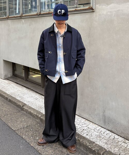 CIAOPANIC（チャオパニック）の「ファイヤーマンワークジャケット（ブルゾン・レディース・ネイビー/ホワイト/ブラック・MEDIUM/LARGE）」の11枚目の写真