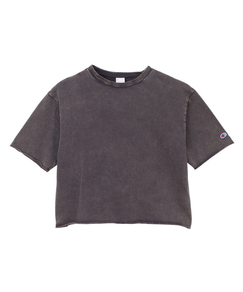 Champion(チャンピオン)の「【Champion/チャンピオン】レディース ショートスリーブクルーネックスウェットシャツ(スウェット・レディース・ブラック系その他/ダークブラウン/ネイビー系1・LARGE/MEDIUM)」の12枚目の写真