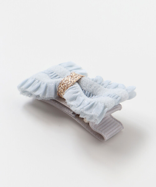 SLAP SLIP BABY（スラップスリップベビー）の「いろいろお花リボンヘアピン3点アソートベビー（その他ベビー用品・キッズ・ブルー系その他/イエロー系その他/ベージュ系その他・FREE）」の19枚目の写真