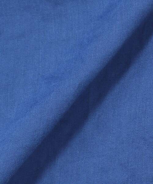B.C STOCK(ベーセーストック)の「ヨーロッパリネン100% レギュラーカラーシャツ(シャツ/ブラウス・メンズ・ブラック/アイボリー/ホワイト/グリーン/ピンク/ブルー系その他/ブルー・MEDIUM/LARGE)」の18枚目の写真