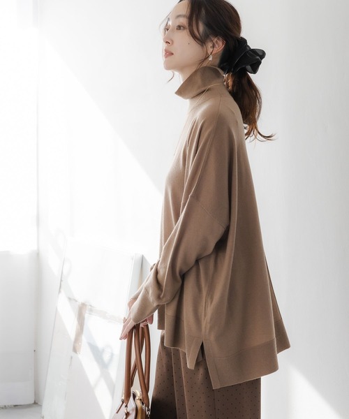 Elura（エルーラ）の「パール付きシュシュ/643002（シュシュ・レディース・ベージュ/ブラック・FREE）」の4枚目の写真