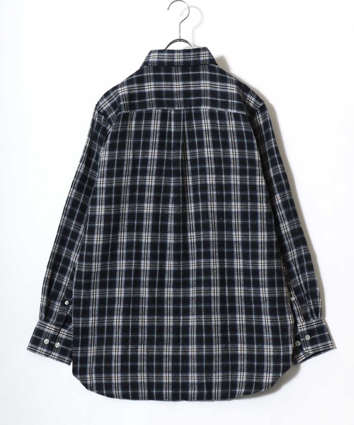 Arnold Palmer（アーノルドパーマー）の「2026SS Arnold Palmer/アーノルドパーマー ビエラチェック ワンポイント刺繍 ボタンダウン長袖シャツ レディース メンズ（シャツ/ブラウス・メンズ・グレー系その他/ブルー系その他2/ブルー系その他/グレー系その他2・LL/L/M）」の19枚目の写真