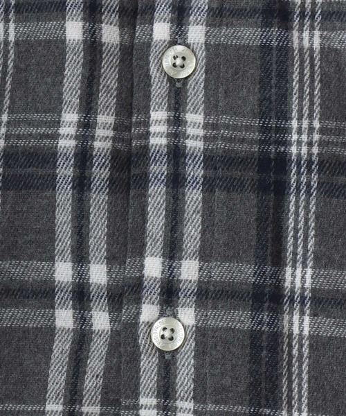 Arnold Palmer（アーノルドパーマー）の「2026SS Arnold Palmer/アーノルドパーマー ビエラチェック ワンポイント刺繍 ボタンダウン長袖シャツ レディース メンズ（シャツ/ブラウス・メンズ・グレー系その他/ブルー系その他2/ブルー系その他/グレー系その他2・LL/L/M）」の13枚目の写真