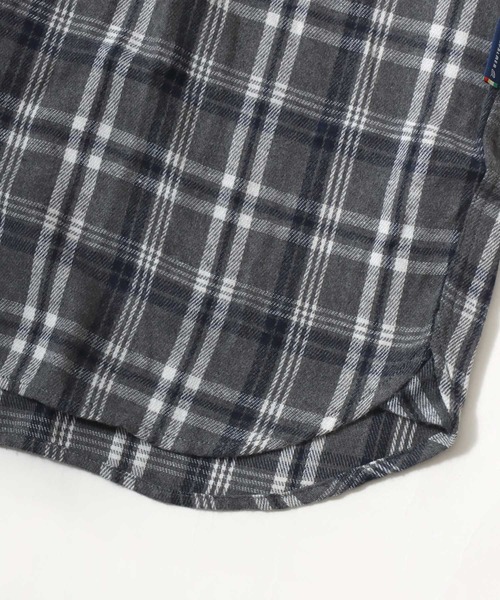 Arnold Palmer（アーノルドパーマー）の「2026SS Arnold Palmer/アーノルドパーマー ビエラチェック ワンポイント刺繍 ボタンダウン長袖シャツ レディース メンズ（シャツ/ブラウス・メンズ・グレー系その他/ブルー系その他2/ブルー系その他/グレー系その他2・LL/L/M）」の14枚目の写真