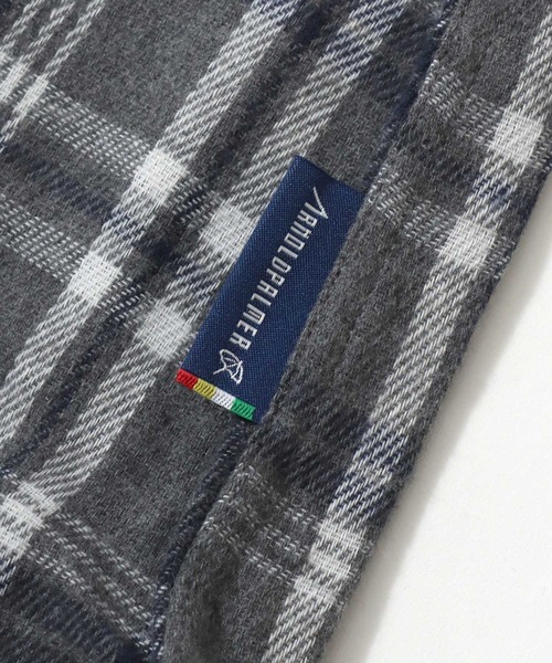 Arnold Palmer（アーノルドパーマー）の「2026SS Arnold Palmer/アーノルドパーマー ビエラチェック ワンポイント刺繍 ボタンダウン長袖シャツ レディース メンズ（シャツ/ブラウス・メンズ・グレー系その他/ブルー系その他2/ブルー系その他/グレー系その他2・LL/L/M）」の15枚目の写真