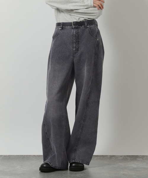 LAKOLE（ラコレ）の「コクーンデニムパンツ / 642759（デニムパンツ・レディース・インディゴブルー/ブラック/ライトブルー・MEDIUM/LARGE）」の8枚目の写真