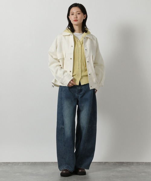 LAKOLE（ラコレ）の「コクーンデニムパンツ / 642759（デニムパンツ・レディース・インディゴブルー/ブラック/ライトブルー・MEDIUM/LARGE）」の11枚目の写真