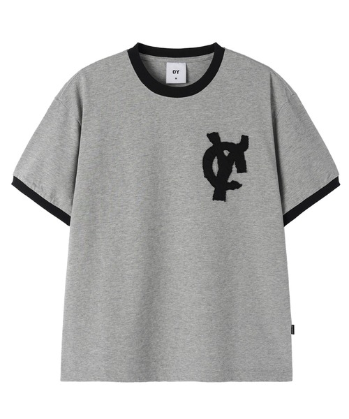 OY(オーワイ)の「『OY/オーワイ』LOGO PATCH RINGER TEE/ロゴパッチリンガーTシャツ(Tシャツ/カットソー・メンズ・ネイビー/グレー/ブラック・L/M/S)」の19枚目の写真