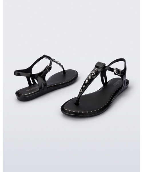 melissa(メリッサ)の「MELISSA SOLAR BOHO AD(サンダル・レディース・ブラック/ベージュ・35-36/39/38/37)」の5枚目の写真