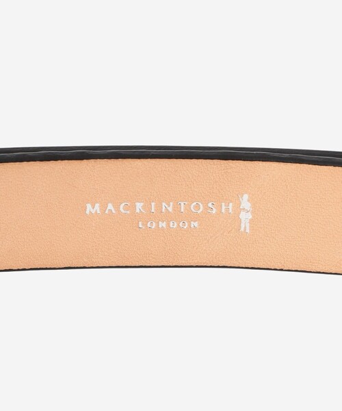 MACKINTOSH LONDON（マッキントッシュ ロンドン）の「シュリンクレザーアジャストベルト（ベルト・レディース・ブラウン/ブラック・FREE）」の7枚目の写真