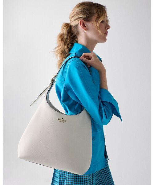 kate spade new york(ケイトスペード ニューヨーク)の「454 ラージ ショルダー バッグ(ショルダーバッグ・レディース・ホワイト・ONESIZE)」の1枚目の写真