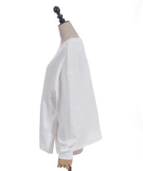 axes femme(アクシーズファム)の「モチーフ刺繍スウェット(Tシャツ/カットソー・レディース・ブラック/ホワイト・FREE)」の15枚目の写真