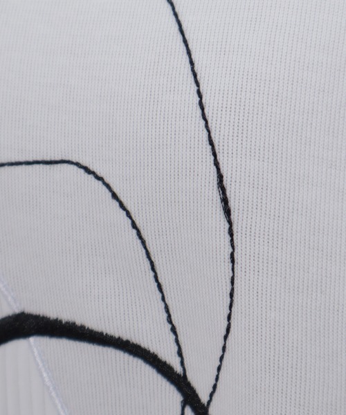 axes femme(アクシーズファム)の「モチーフ刺繍スウェット(Tシャツ/カットソー・レディース・ブラック/ホワイト・FREE)」の19枚目の写真