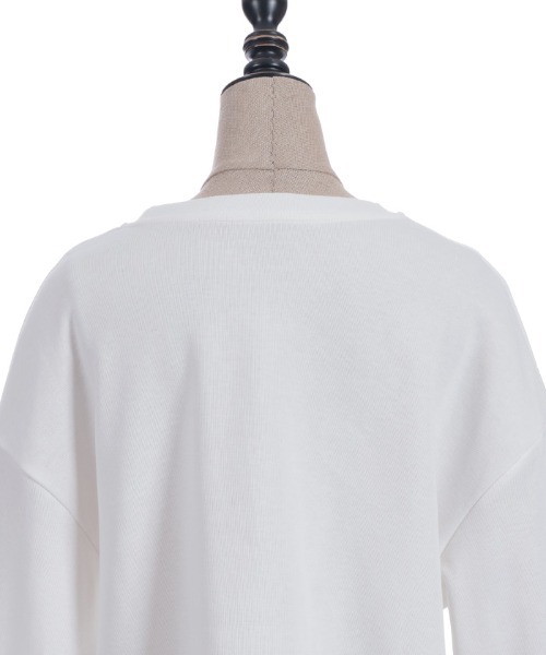 axes femme(アクシーズファム)の「モチーフ刺繍スウェット(Tシャツ/カットソー・レディース・ブラック/ホワイト・FREE)」の20枚目の写真