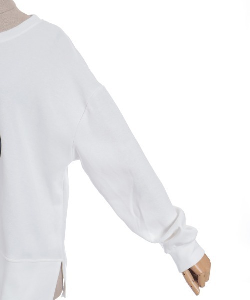 axes femme(アクシーズファム)の「モチーフ刺繍スウェット(Tシャツ/カットソー・レディース・ブラック/ホワイト・FREE)」の22枚目の写真