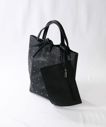 Gready Brilliant（グレディブリリアン）の「スタッズミニレザートート（トートバッグ）」