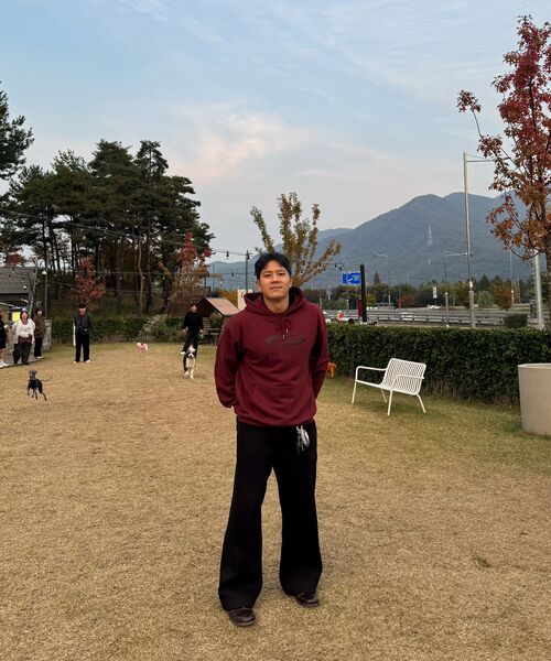 CARGOBROS（カーゴブロス）の「サークルロゴオーバーフィットフードTシャツ（バーガンディ）（パーカー・メンズ・その他・SMALL/MEDIUM/LARGE/X-LARGE/S-M/M-L/L-XL/XL-XXL）」の13枚目の写真