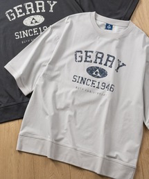 【ag】〔GERRY/ジェリー〕冷感天竺 カレッジロゴ スウェットTシャツ UVカット/ストレッチ