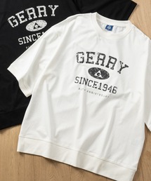 【ag】〔GERRY/ジェリー〕冷感天竺 カレッジロゴ スウェットTシャツ UVカット/ストレッチ