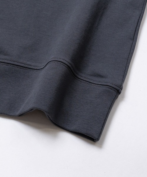 JOHN'S CLOSET(ジョンズクローゼット)の「【ag】〔GERRY/ジェリー〕冷感天竺 カレッジロゴ スウェットTシャツ UVカット/ストレッチ(Tシャツ/カットソー・メンズ・ブラック/アイボリー/チャコールグレー/グレー・LARGE/MEDIUM)」の8枚目の写真