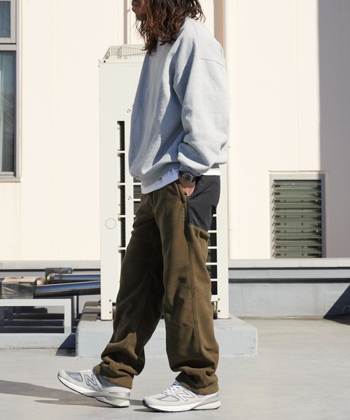 WILD THINGS（ワイルドシングス）の「WILD THINGS/ワイルドシングス POLARTEC PANTS POLARTEC WIND PRO ポーラーテック ブロックフリースパンツ（その他パンツ・メンズ・ブラウン/オリーブ・M/L/XL/S）」の7枚目の写真